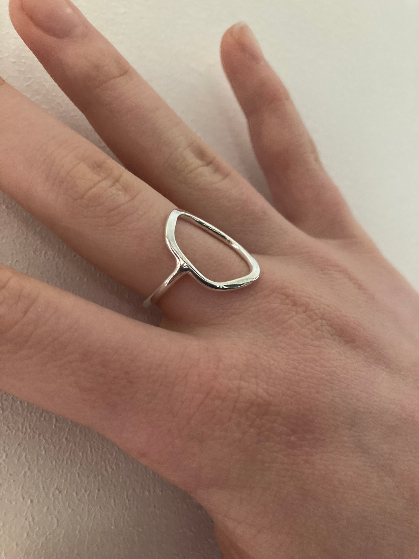 Organic Honeycomb Ring
