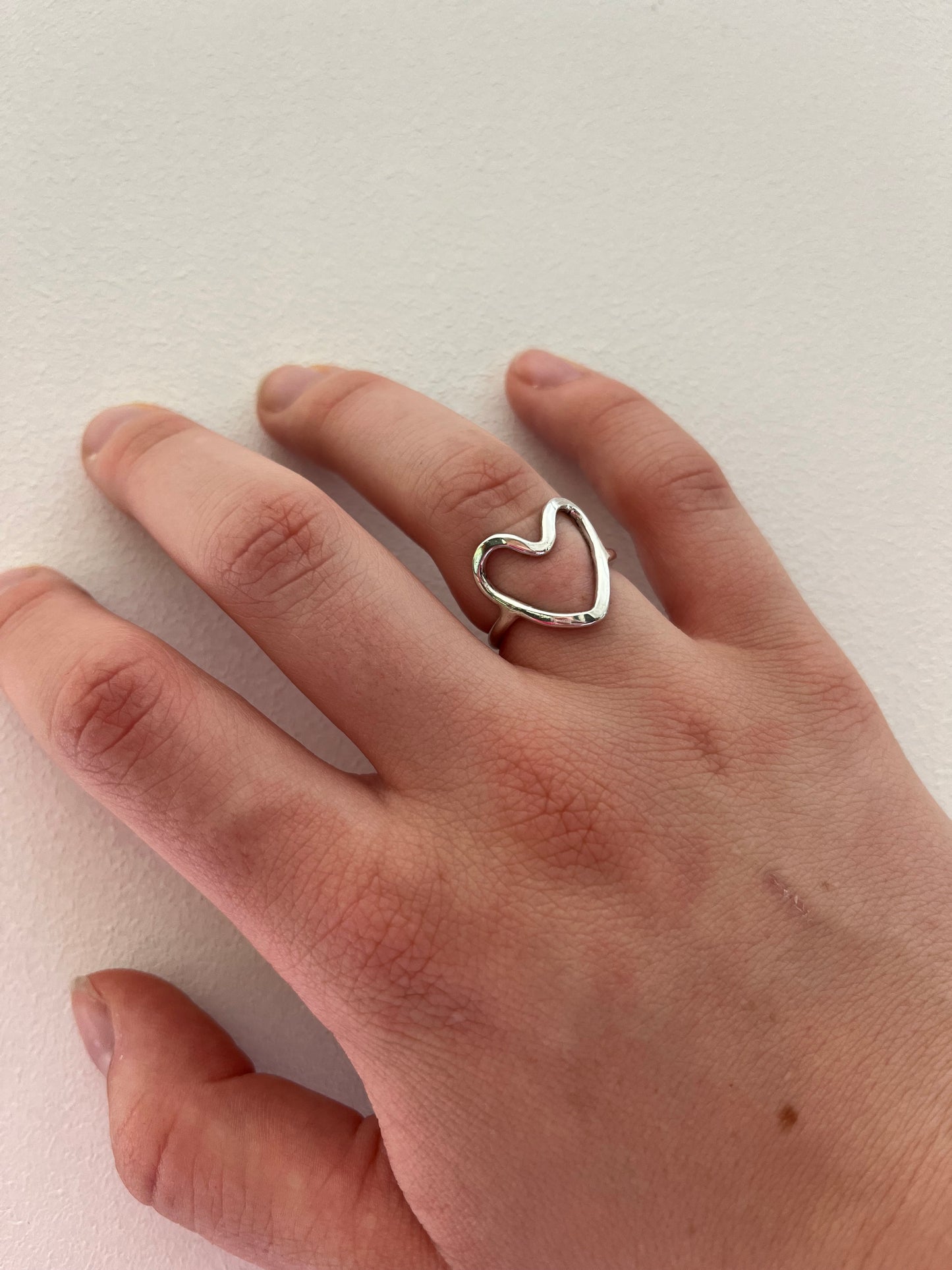 Organic Heart Ring