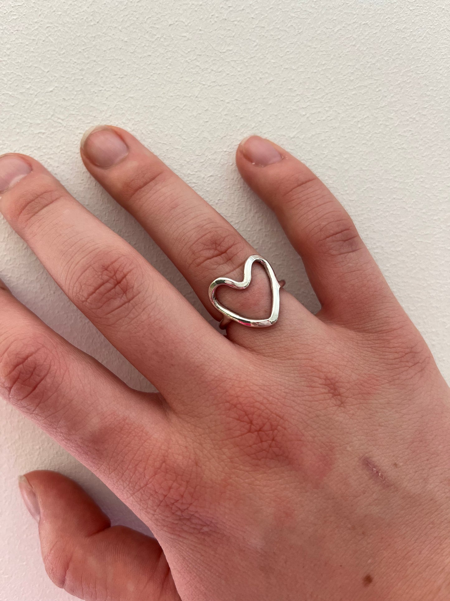 Organic Heart Ring