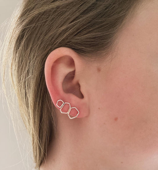 Honeycomb Earrings