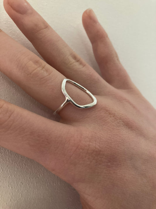 Organic Honeycomb Ring