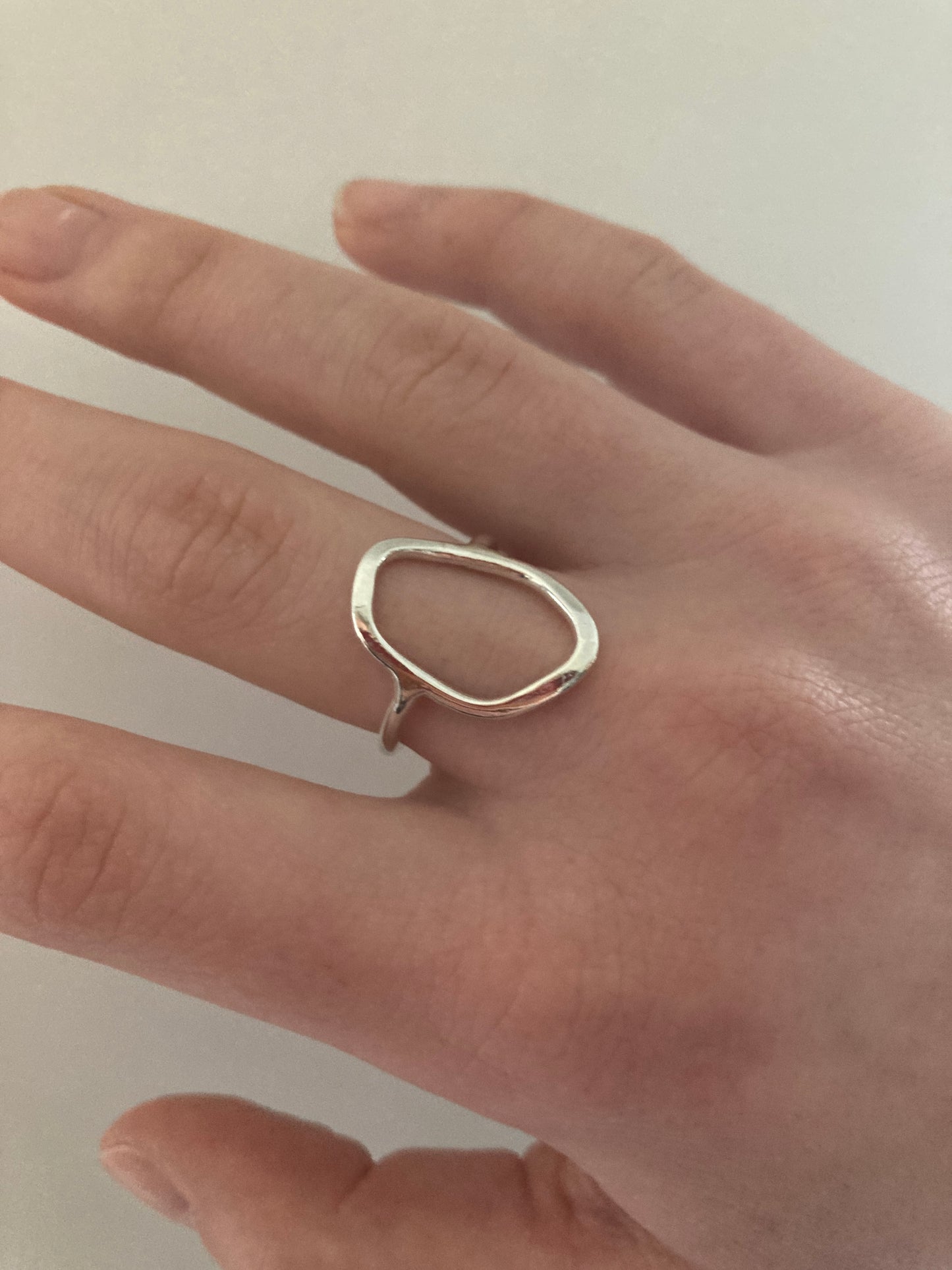 Organic Honeycomb Ring