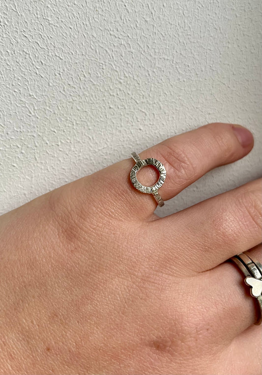Organic Circle Ring